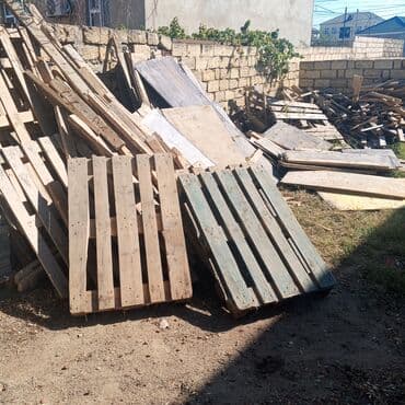 Palletlər, paddonlar: Taxta paletlər və tikinti materialları - Taxta paletlər: Standart lalafo.az -da — 1 Palletlər, paddonlar: Taxta paletlər və tikinti materialları - Taxta paletlər: Standart — 1