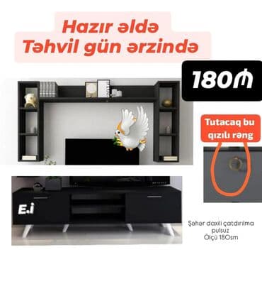 TV stend yeni qonaq otağı mebeli reng seçimi var lalafo.az -da TV stend yeni qonaq otağı mebeli reng seçimi var