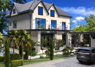 Dizayn, layihə: Müasir villanın peşəkar layihə-vizualizasiyası - 2 mərtəbəli + lalafo.az -da — 4 Dizayn, layihə: Müasir villanın peşəkar layihə-vizualizasiyası - 2 mərtəbəli + — 4