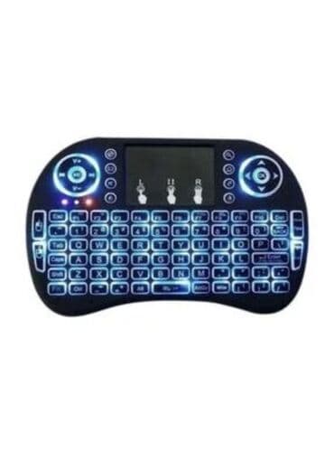 Mini simsiz bluetooth klaviatura və touchpad (air mouse funksiyalı) Tv lalafo.az -da Mini simsiz bluetooth klaviatura və touchpad (air mouse funksiyalı) Tv