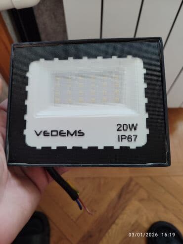 VEDEMS LED proyektor - Güc: 20W - İşıq rəngi: 6500K (soyuq ağ) - lalafo.az -da VEDEMS LED proyektor - Güc: 20W - İşıq rəngi: 6500K (soyuq ağ) -