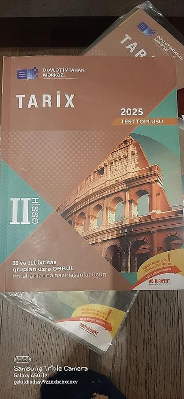 Məhsul: “Tarix 2025 – Test Toplusu”, II hissə Nəşriyyat/İnstitut lalafo.az -da Məhsul: “Tarix 2025 – Test Toplusu”, II hissə Nəşriyyat/İnstitut