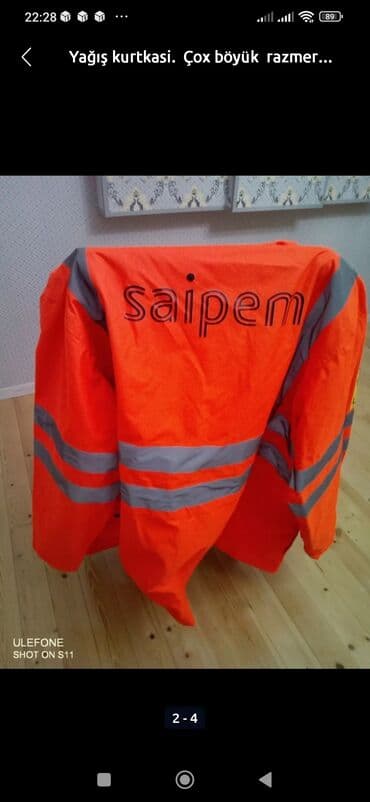 ✅ 1- ci Çox böyük razmerdi.kürək ölçüsu 60sm-dir. ✔️ lalafo.az -da ✅ 1- ci Çox böyük razmerdi.kürək ölçüsu 60sm-dir. ✔️