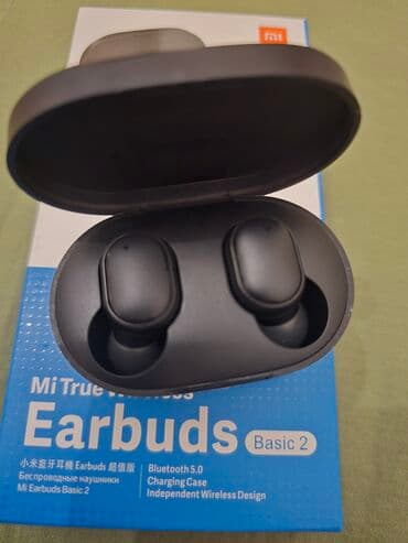 İşlənmiş Simsiz (Bluetooth) Qulaqcıqlar, Xiaomi, rəng - Qara lalafo.az -da İşlənmiş Simsiz (Bluetooth) Qulaqcıqlar, Xiaomi, rəng - Qara