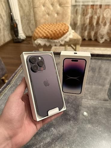 IPhone 14 Pro, 128 GB, Deep Purple lalafo.az -da IPhone 14 Pro, 128 GB, Deep Purple