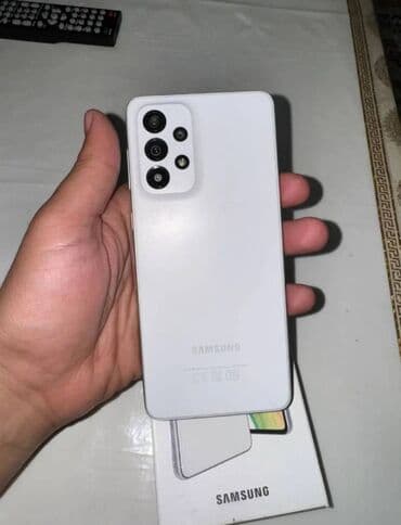 Samsung Galaxy A33 5G, 256 GB, rəng - Ağ, Barmaq izi lalafo.az -da Samsung Galaxy A33 5G, 256 GB, rəng - Ağ, Barmaq izi