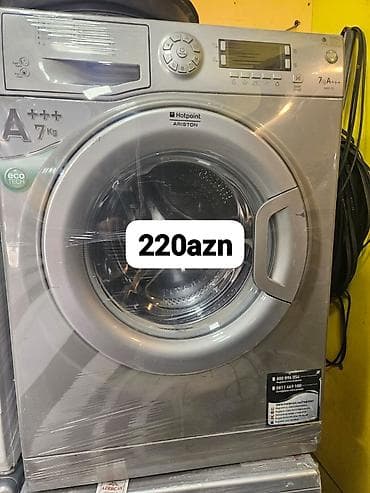 Paltaryuyan maşın Hotpoint Ariston, 7 kq, Avtomat, Qurutmasız lalafo.az -da Paltaryuyan maşın Hotpoint Ariston, 7 kq, Avtomat, Qurutmasız