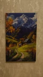 🖤 Divarlarına təbiətin sehrini gətir! Dağ mənzərəsi, payız rəngləri lalafo.az -da 🖤 Divarlarına təbiətin sehrini gətir! Dağ mənzərəsi, payız rəngləri