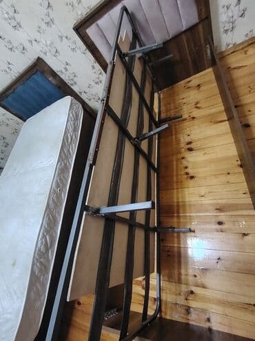 Флаги: Б/у, Односпальная кровать, Без подьемного механизма, С матрасом, Без выдвижных ящиков at lalafo.az — 7 Флаги: Б/у, Односпальная кровать, Без подьемного механизма, С матрасом, Без выдвижных ящиков — 7