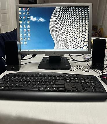 Hazır dəst kompüter (monitor, sistem bloku, kalonkalar və klaviatura) lalafo.az -da Hazır dəst kompüter (monitor, sistem bloku, kalonkalar və klaviatura)