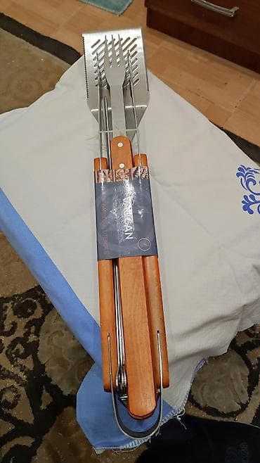 Vaggan Barbecue Accessories – 7 hissəli manqal alətləri dəsti - lalafo.az -da Vaggan Barbecue Accessories – 7 hissəli manqal alətləri dəsti -