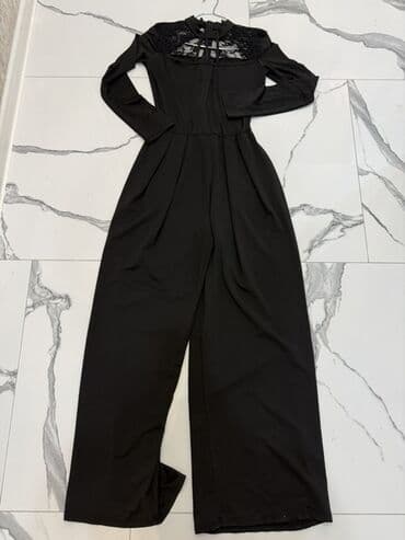 Ölçü M 38bədən İadeal vəziyyətdə Qadın tulumu – qara rəngdə, uzunqol lalafo.az -da Ölçü M 38bədən İadeal vəziyyətdə Qadın tulumu – qara rəngdə, uzunqol