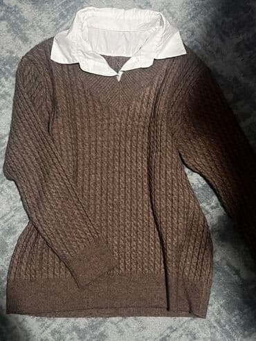 Sviter, rəng - Qəhvəyi lalafo.az -da Sviter, rəng - Qəhvəyi