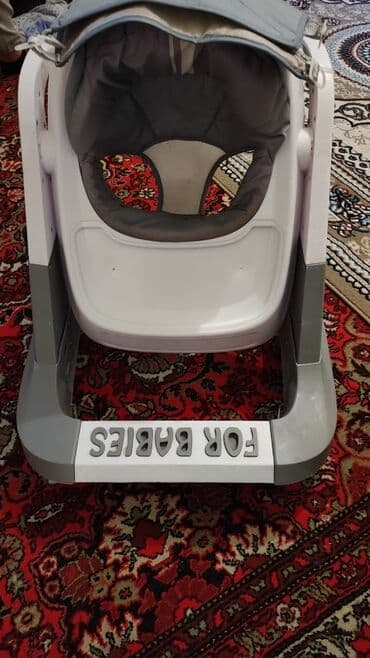 Uşaq gəzdirəni / yürütəci - Rəng: boz-ağ - Ön hissədə “FOR BABIES” lalafo.az -da Uşaq gəzdirəni / yürütəci - Rəng: boz-ağ - Ön hissədə “FOR BABIES”