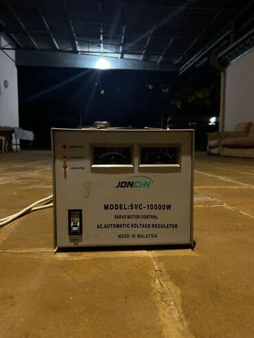 JONCHN SVC-10000W – AC Avtomatik Gərginlik Stabilizatoru - Tip: Servo lalafo.az -da JONCHN SVC-10000W – AC Avtomatik Gərginlik Stabilizatoru - Tip: Servo