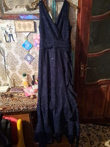 Zərif gecə/libas - Rəng: Tünd göy (navy) - Parça: Ajurlu/dantelli lalafo.az -da Zərif gecə/libas - Rəng: Tünd göy (navy) - Parça: Ajurlu/dantelli