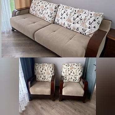 İşlənmiş, Divan, 2 kreslo lalafo.az -da İşlənmiş, Divan, 2 kreslo