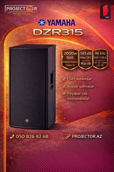 Yeni Yamaha Kolonka, Növ - Akustik, rəng - Qara lalafo.az -da Yeni Yamaha Kolonka, Növ - Akustik, rəng - Qara