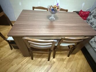 Stol,6 stulla təcili satılır 160 azn. Stol açılmır.Dəst yaxşı lalafo.az -da Stol,6 stulla təcili satılır 160 azn. Stol açılmır.Dəst yaxşı