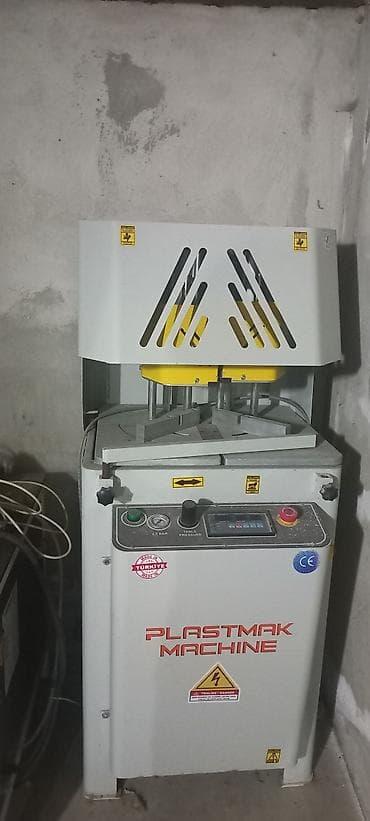 Plastmak Machine markalı bu maşın PVC və alüminium profillərin künc lalafo.az -da Plastmak Machine markalı bu maşın PVC və alüminium profillərin künc