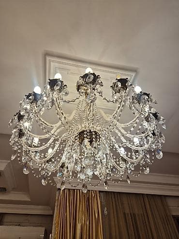 Çılçıraq, 10 və daha çox lampa, Xrustal lalafo.az -da Çılçıraq, 10 və daha çox lampa, Xrustal