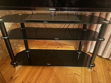 Düz TV altlığı, Polkalı, Şüşəli lalafo.az -da Düz TV altlığı, Polkalı, Şüşəli