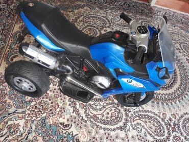 Uşaq üçün elektrikli üçtəkərli motosiklet - Rəng: mavi/qarışıq qara - lalafo.az -da Uşaq üçün elektrikli üçtəkərli motosiklet - Rəng: mavi/qarışıq qara -