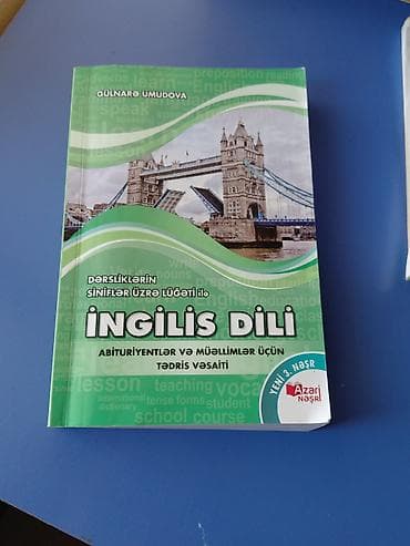 Məhsul: “İngilis Dili – Dərsliklərin siniflər üzrə lüğəti ilə” tədris at lalafo.az Məhsul: “İngilis Dili – Dərsliklərin siniflər üzrə lüğəti ilə” tədris