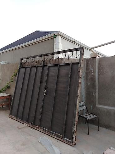 Дворовые ворота: Metall darvaza və qapı dəsti - Material: tam metal konstruksiya at lalafo.az — 3 Дворовые ворота: Metall darvaza və qapı dəsti - Material: tam metal konstruksiya — 3