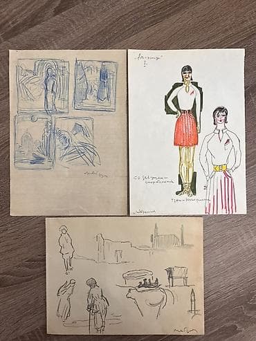 Orijinal qrafik eskizlər dəsti Xalq rəssamı Mikayıl Abdullayevə məxsus lalafo.az -da Orijinal qrafik eskizlər dəsti Xalq rəssamı Mikayıl Abdullayevə məxsus