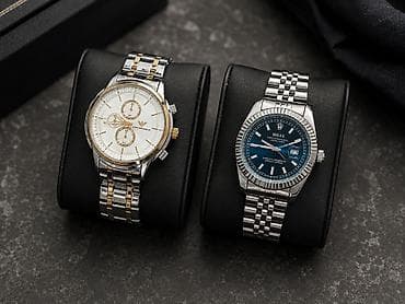 Kişi qol saatları – iki fərqli model 1) Emporio Armani xronoqraf - lalafo.az -da Kişi qol saatları – iki fərqli model 1) Emporio Armani xronoqraf -