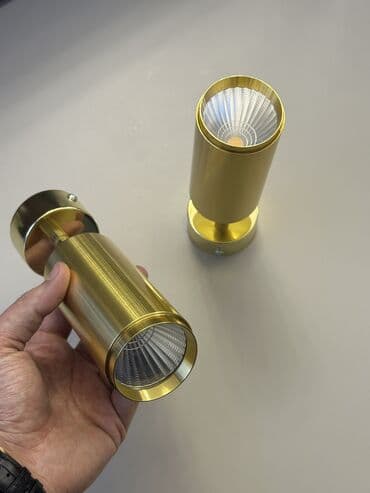 Spot lampalar: Slindir formalı tavan üstü spot. Qızılı və bronz rənglərində lalafo.az -da — 4 Spot lampalar: Slindir formalı tavan üstü spot. Qızılı və bronz rənglərində — 4