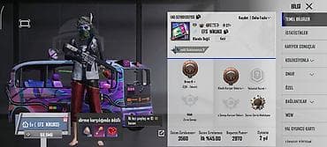 PUBG Mobile hesabı – “EFS NIKUKO” Ümumi - UID: 521901357983 - lalafo.az -da PUBG Mobile hesabı – “EFS NIKUKO” Ümumi - UID: 521901357983 -