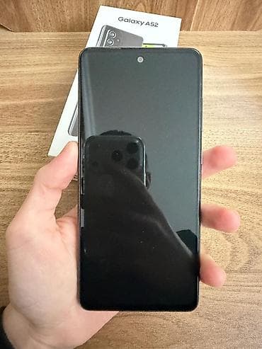 Samsung Galaxy A52, 256 GB, rəng - Qara, Barmaq izi lalafo.az -da Samsung Galaxy A52, 256 GB, rəng - Qara, Barmaq izi