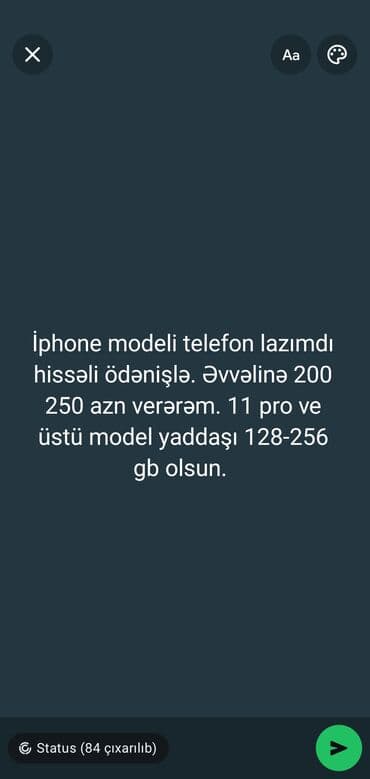 IPhone 11 Pro, 128 GB, Hissə-hissə ödəniş lalafo.az -da IPhone 11 Pro, 128 GB, Hissə-hissə ödəniş