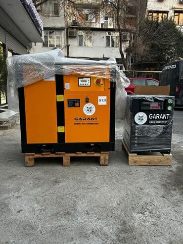 7,5kv Vidalı hava kompressoru və 1,2 kubluq quruducu dəst lalafo.az -da 7,5kv Vidalı hava kompressoru və 1,2 kubluq quruducu dəst