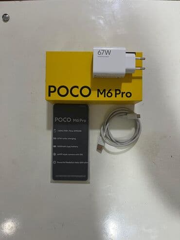 Poco M6 Pro, rəng - Qara, Barmaq izi lalafo.az -da Poco M6 Pro, rəng - Qara, Barmaq izi