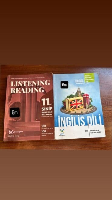 İngilis dili hazırlıq kitabları dəsti - Listening & Reading – lalafo.az -da İngilis dili hazırlıq kitabları dəsti - Listening & Reading –
