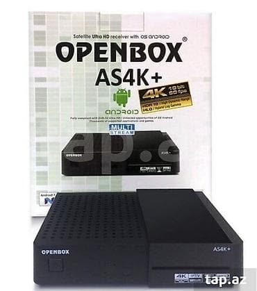 Krosna Openbox AS4K ULTA IPTV Android Aparat Tuner Resiver Новый lalafo.az -da Krosna Openbox AS4K ULTA IPTV Android Aparat Tuner Resiver Новый