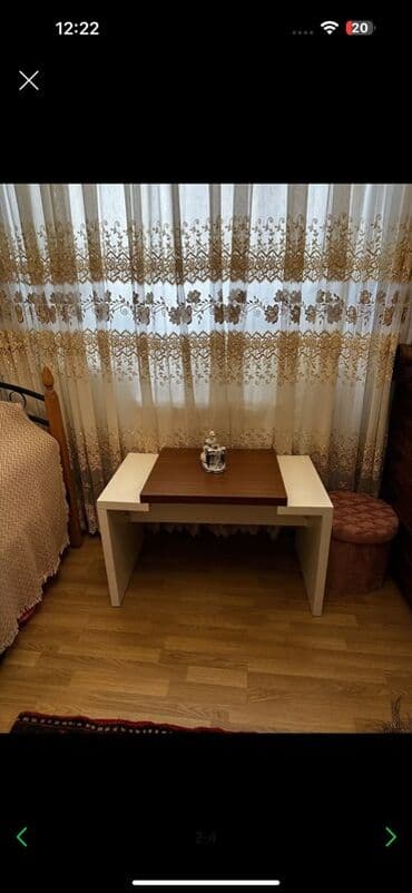 Jurnal masası, Açılmayan, Laminat, Kvadrat masa lalafo.az -da Jurnal masası, Açılmayan, Laminat, Kvadrat masa