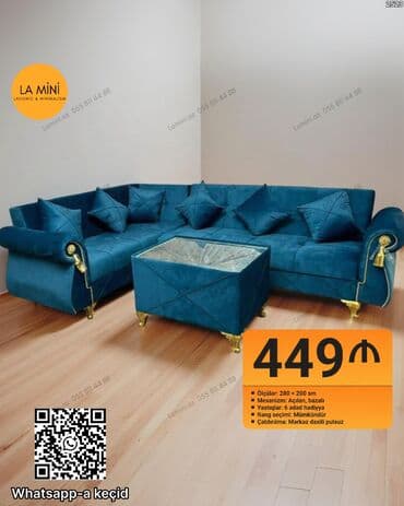 Künc divan, Qonaq otağı üçün, Açılan lalafo.az -da Künc divan, Qonaq otağı üçün, Açılan