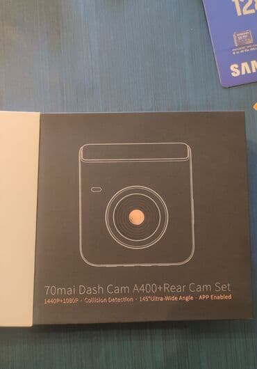 Xiaomi 70 mai dash cam - A 400 + Rear cam sem 1440P + 1080P. Təzə, heç lalafo.az -da Xiaomi 70 mai dash cam - A 400 + Rear cam sem 1440P + 1080P. Təzə, heç