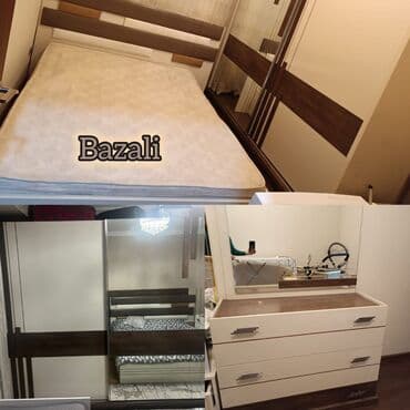 İkinəfərlik çarpayı, Dolab, Termo, 2 tumba, İşlənmiş lalafo.az -da İkinəfərlik çarpayı, Dolab, Termo, 2 tumba, İşlənmiş