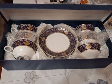 Fincanlar, rəng - Göy, 6 ədədli dəst lalafo.az -da Fincanlar, rəng - Göy, 6 ədədli dəst