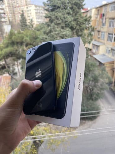 IPhone SE 2020, 64 GB, Qara, Barmaq izi lalafo.az -da IPhone SE 2020, 64 GB, Qara, Barmaq izi