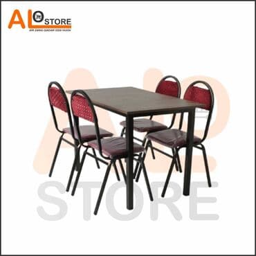 Yeni, Dördbucaq masa, 4 stul lalafo.az -da Yeni, Dördbucaq masa, 4 stul