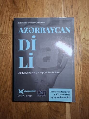 Azərbaycan dili – Abituriyentlər üçün tapşırıqlar toplusu kitabı lalafo.az -da Azərbaycan dili – Abituriyentlər üçün tapşırıqlar toplusu kitabı