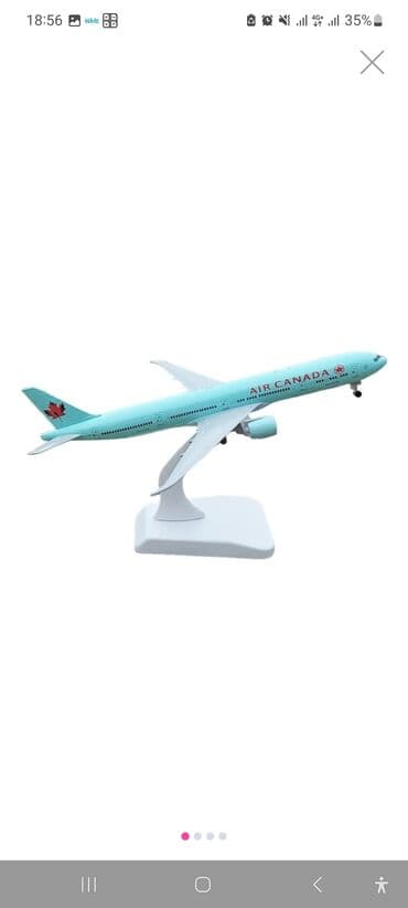 Masaüstü model təyyarə – Air Canada livery - Realist dizaynlı lalafo.az -da Masaüstü model təyyarə – Air Canada livery - Realist dizaynlı
