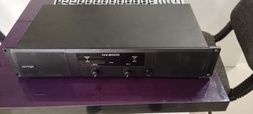 Behringer NX3000 güc gücləndiricisi - İki kanallı (CH A və CH B) lalafo.az -da Behringer NX3000 güc gücləndiricisi - İki kanallı (CH A və CH B)