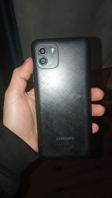 Samsung Galaxy A03, 32 GB, rəng - Qara, Simsiz şarj lalafo.az -da Samsung Galaxy A03, 32 GB, rəng - Qara, Simsiz şarj